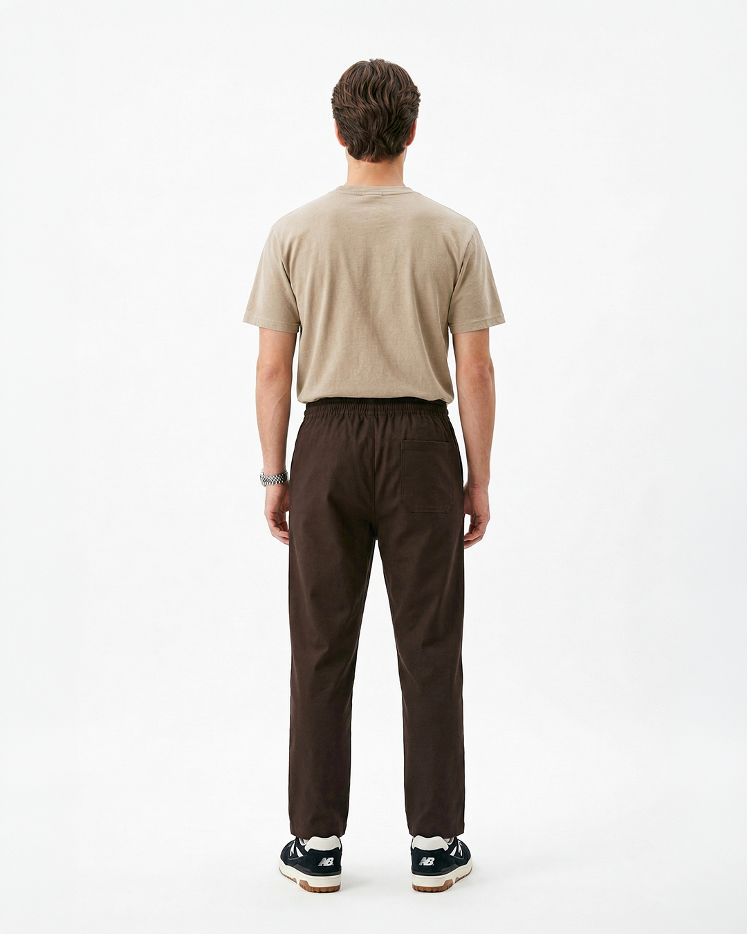 COCOA FLEX SWEATPANT (BROWN)-thumbmail-5