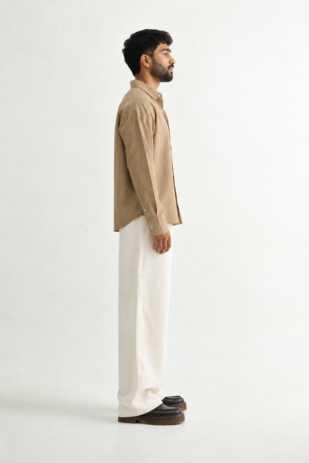 Tan & White Linen Set-thumbmail-3