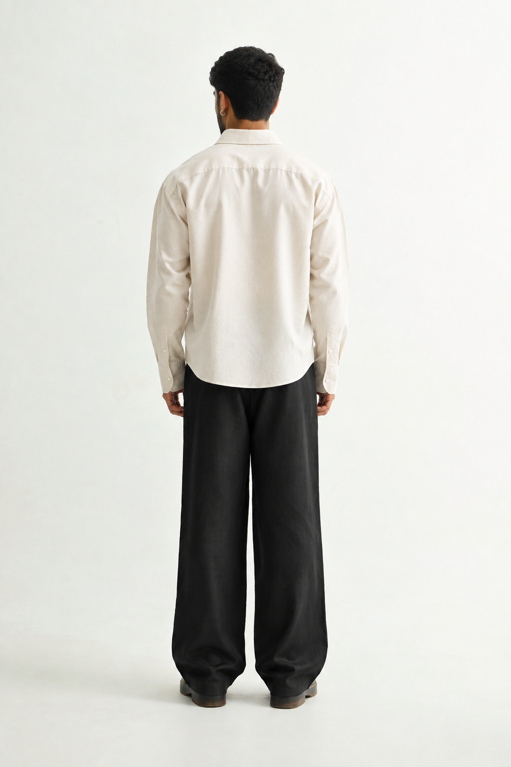 Off White & Black Linen Set-thumbmail-2