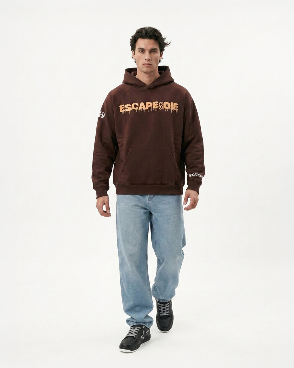 Book Brown Unisex Hoodie