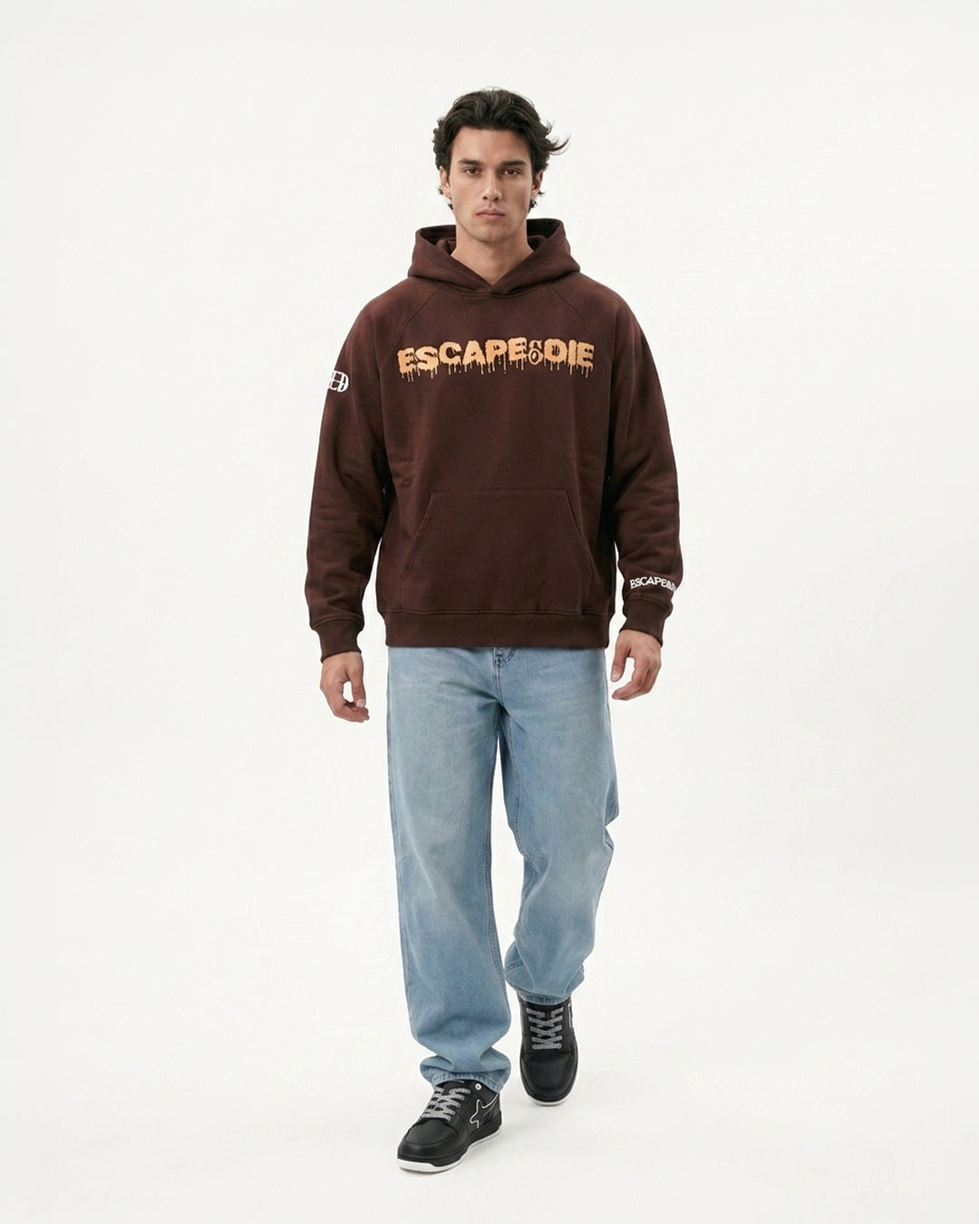 Book Brown Unisex Hoodie
