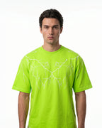 Escape Drop Shoulder Neon Oversize T-Shirt