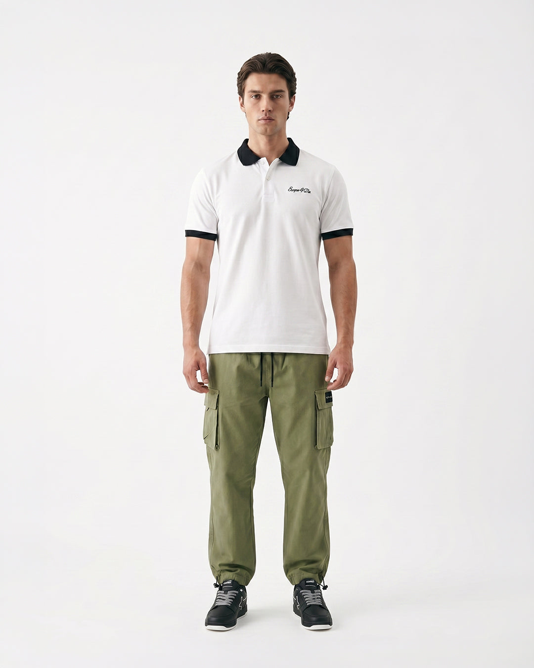 Escape Olive Green Cargo-thumbmail-6