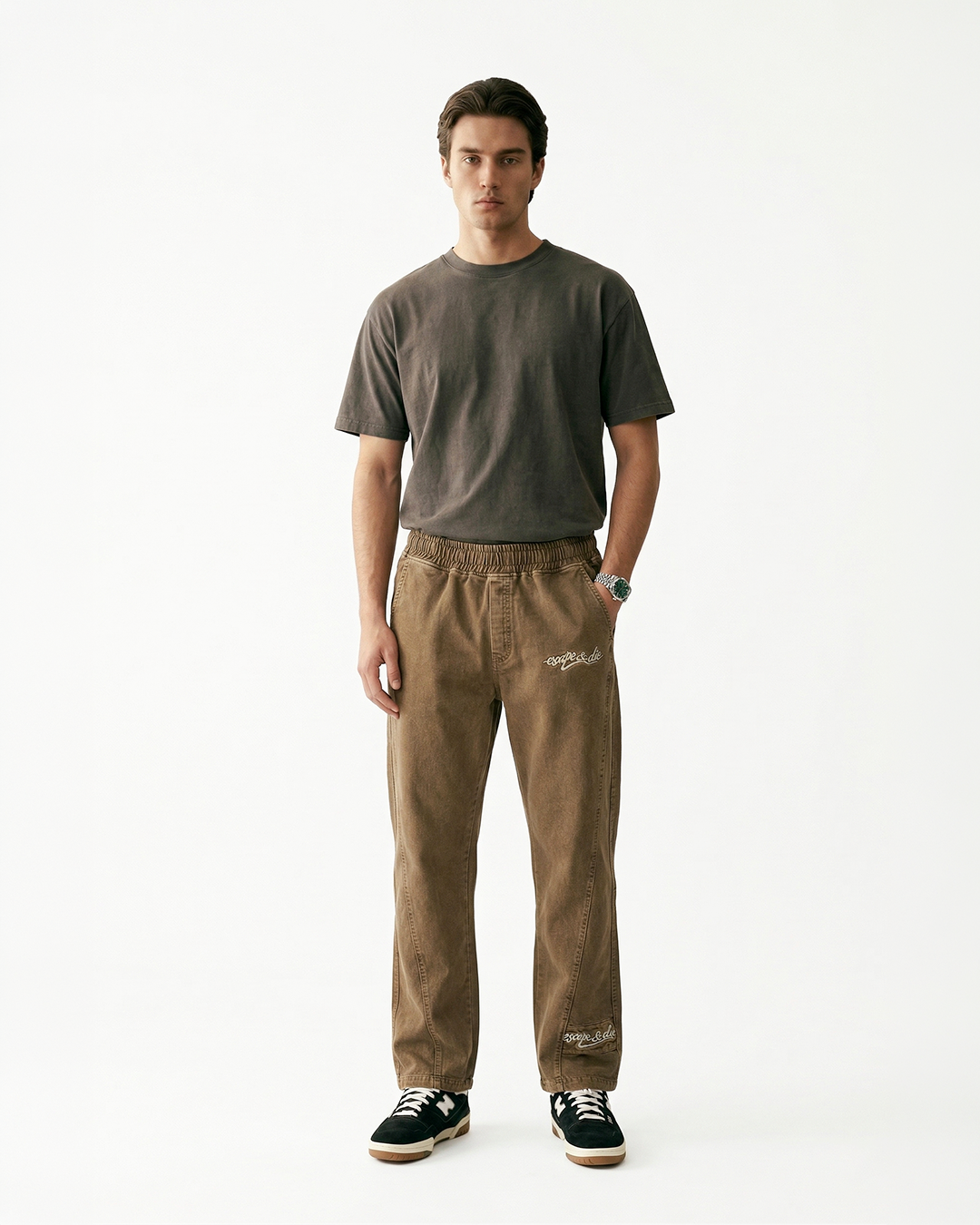 DESERT ESCAPE SWEATPANT (TAN)-thumbmail-3