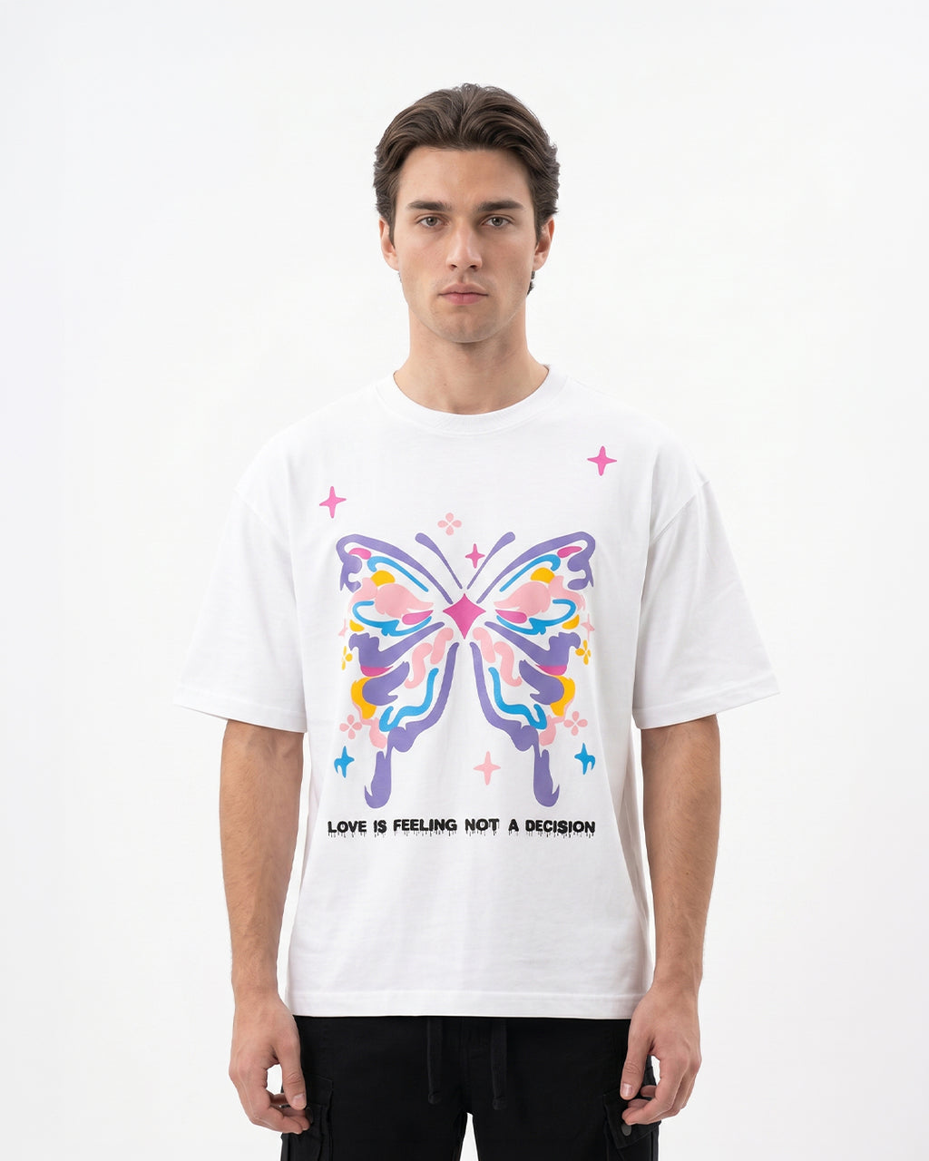 Escape White Private Oversize T-Shirt