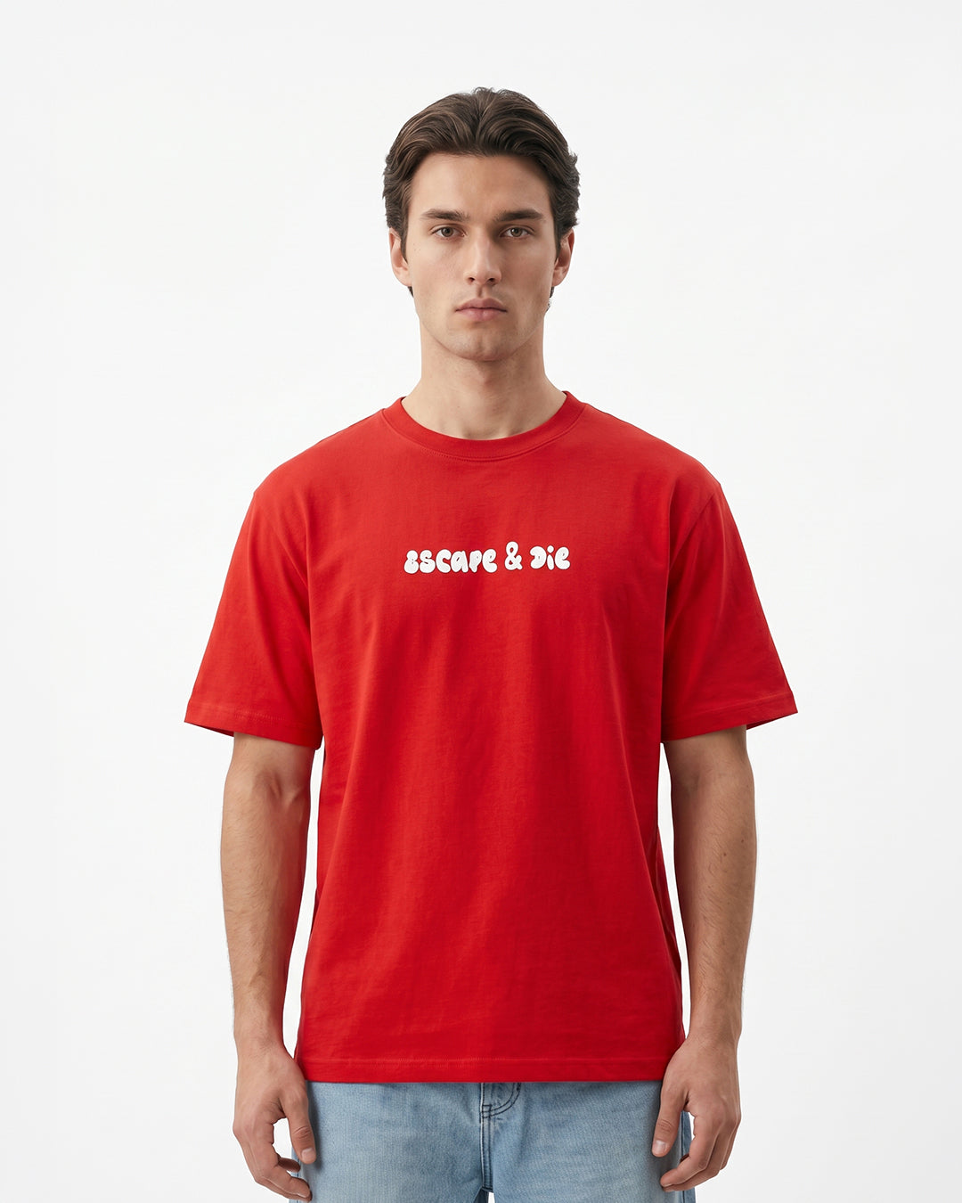 Ladder on the edge T-shirt -thumbmail-2