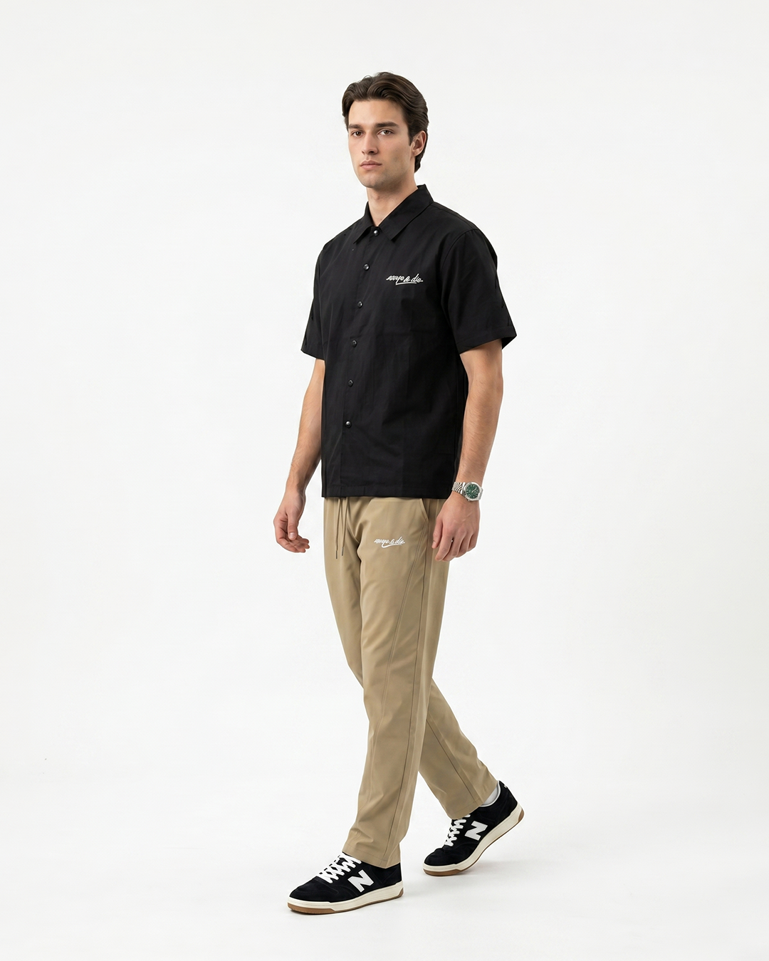 MIDNIGHT BLOOM LINEN SHIRT (BLACK)-thumbmail-8