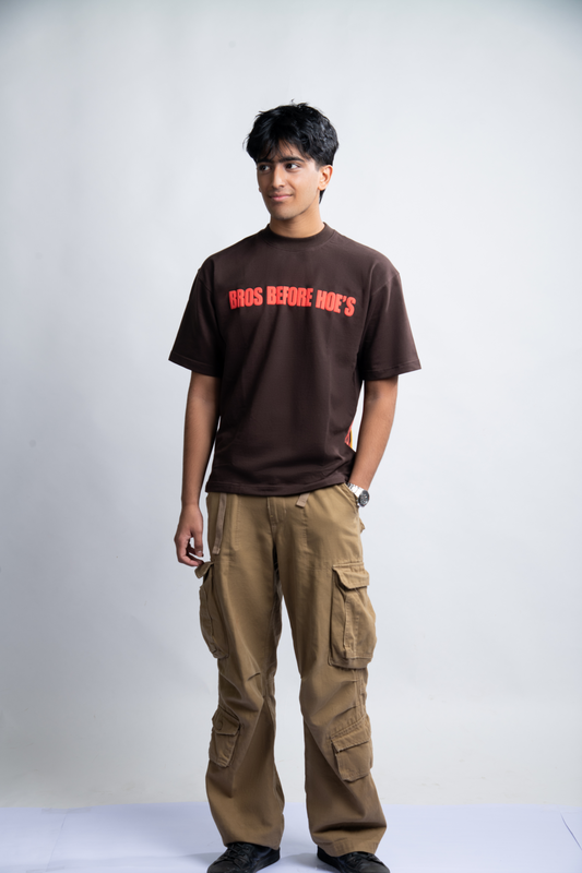 Escape Brown Oversize T-Shirt