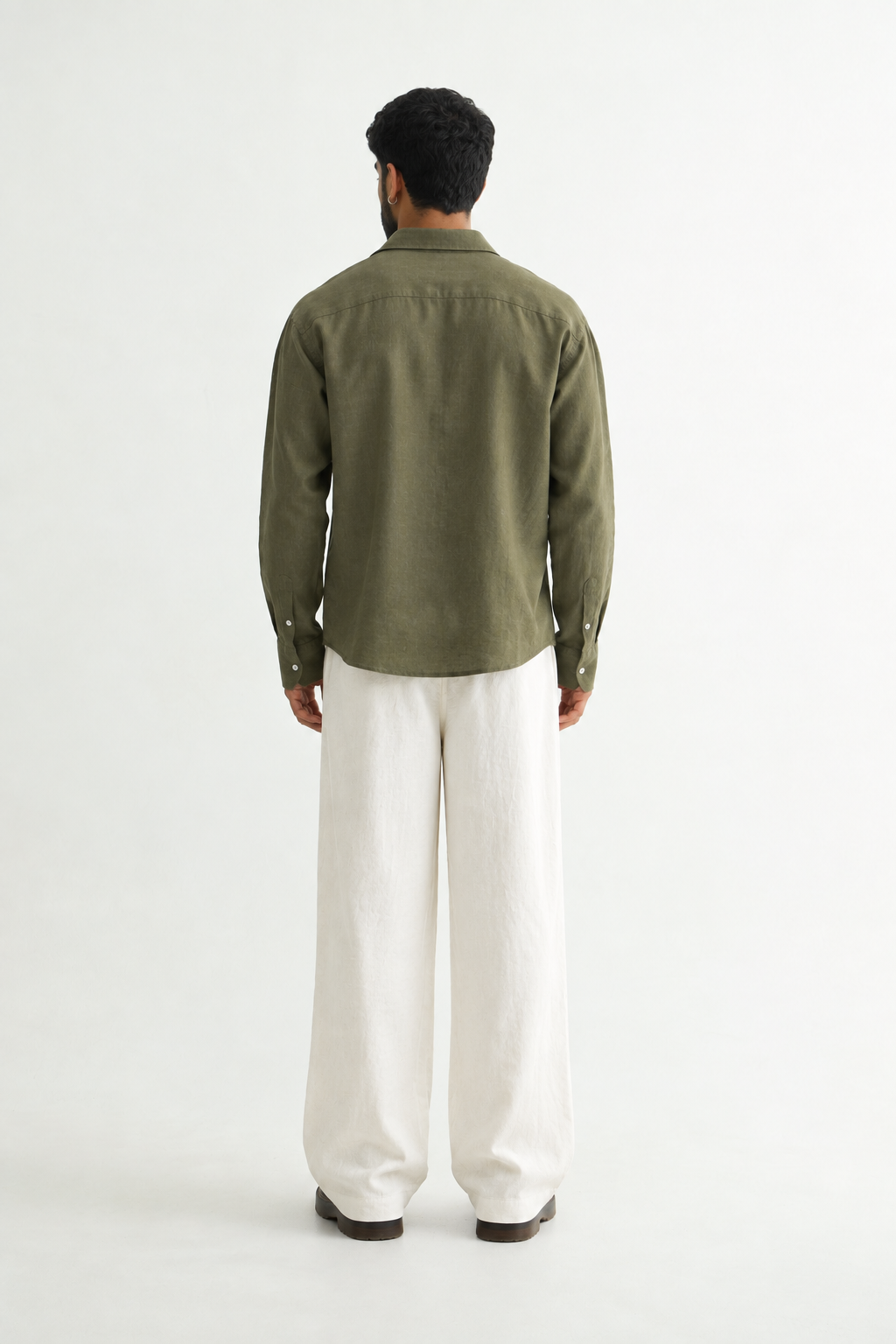 Olive & White Linen Set-thumbmail-2