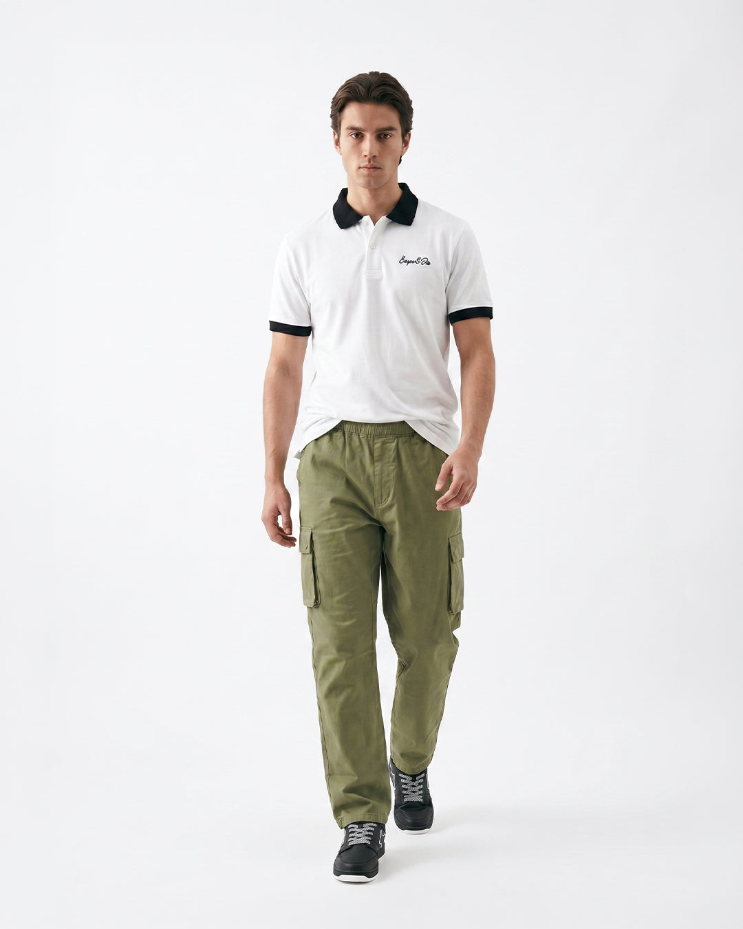 Escape Olive Green Cargo-thumbmail-3