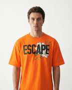 Escape Orange Oversize T-Shirt