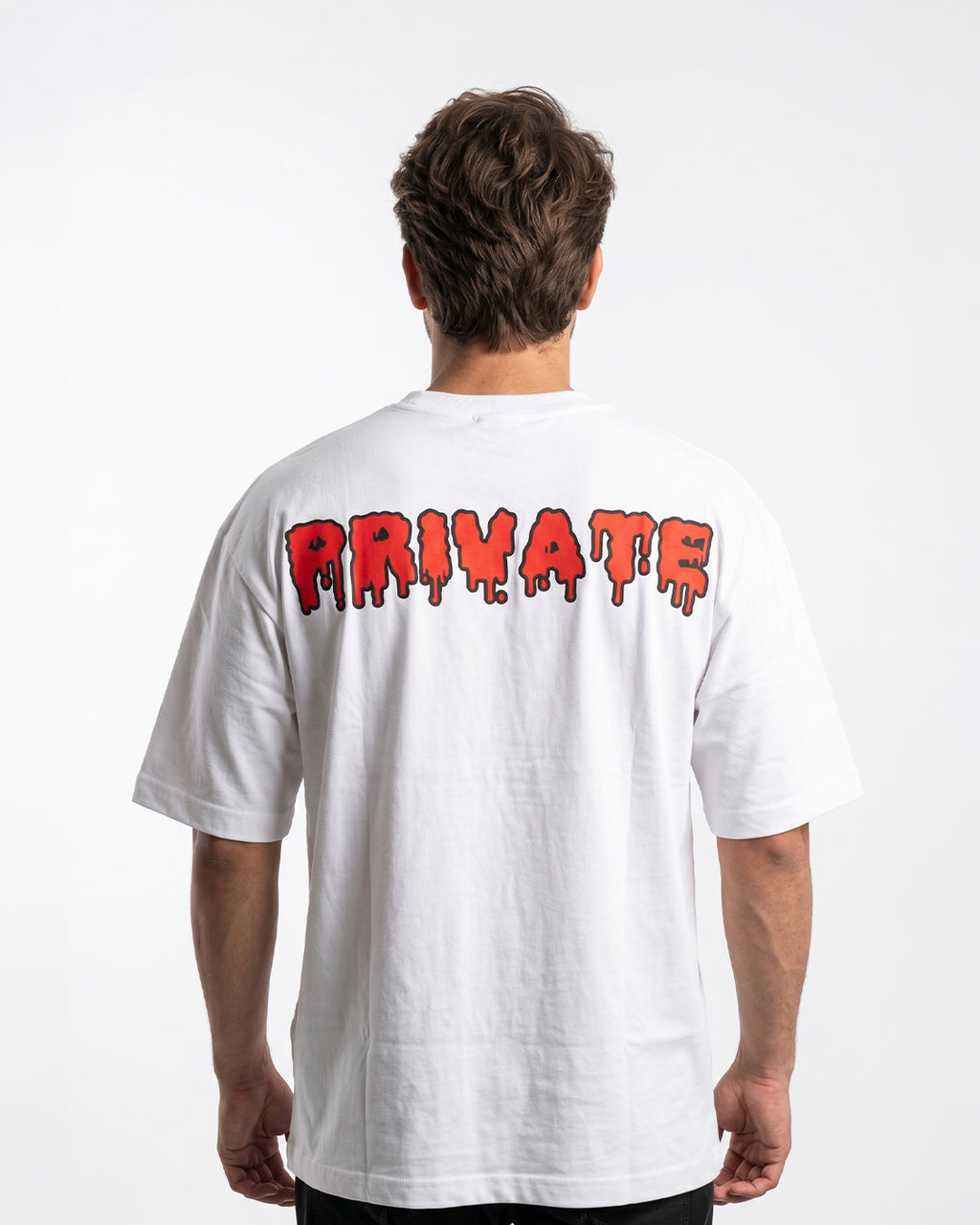 Escape White Private Oversize T-Shirt