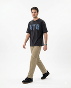 WASHED ATQ SIGNATURE TEE (BLACK)
