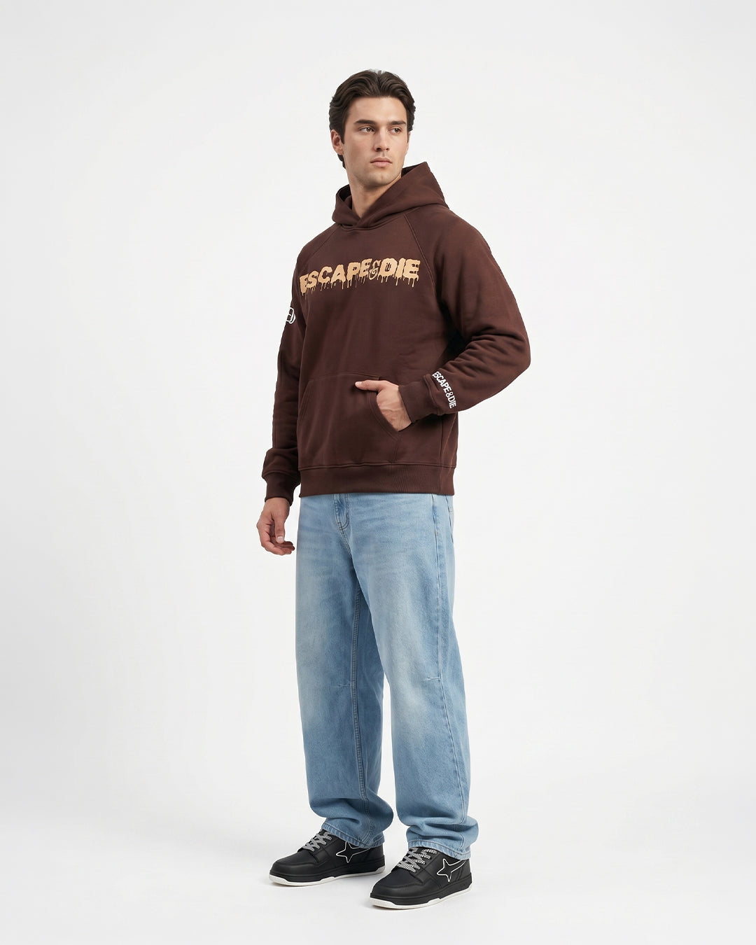 Book Brown Unisex Hoodie