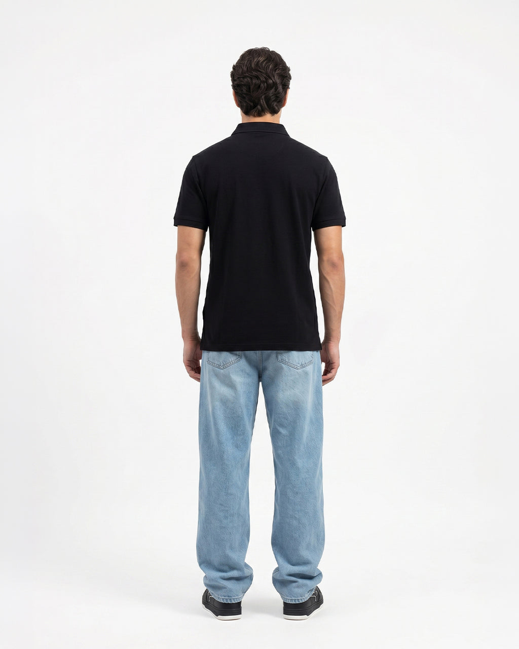 Escape Black Polo tee