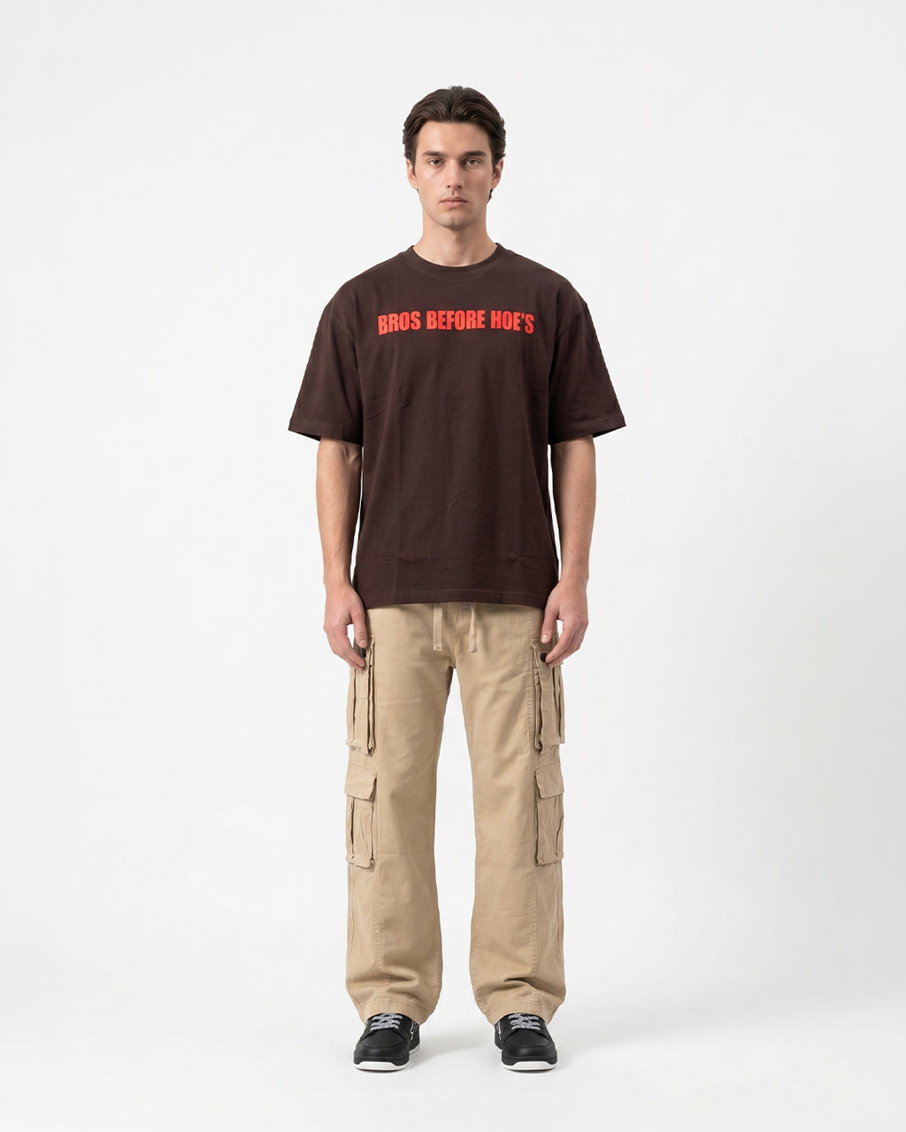 Escape Brown Oversize T-Shirt