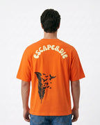 Escape Orange Oversize T-Shirt