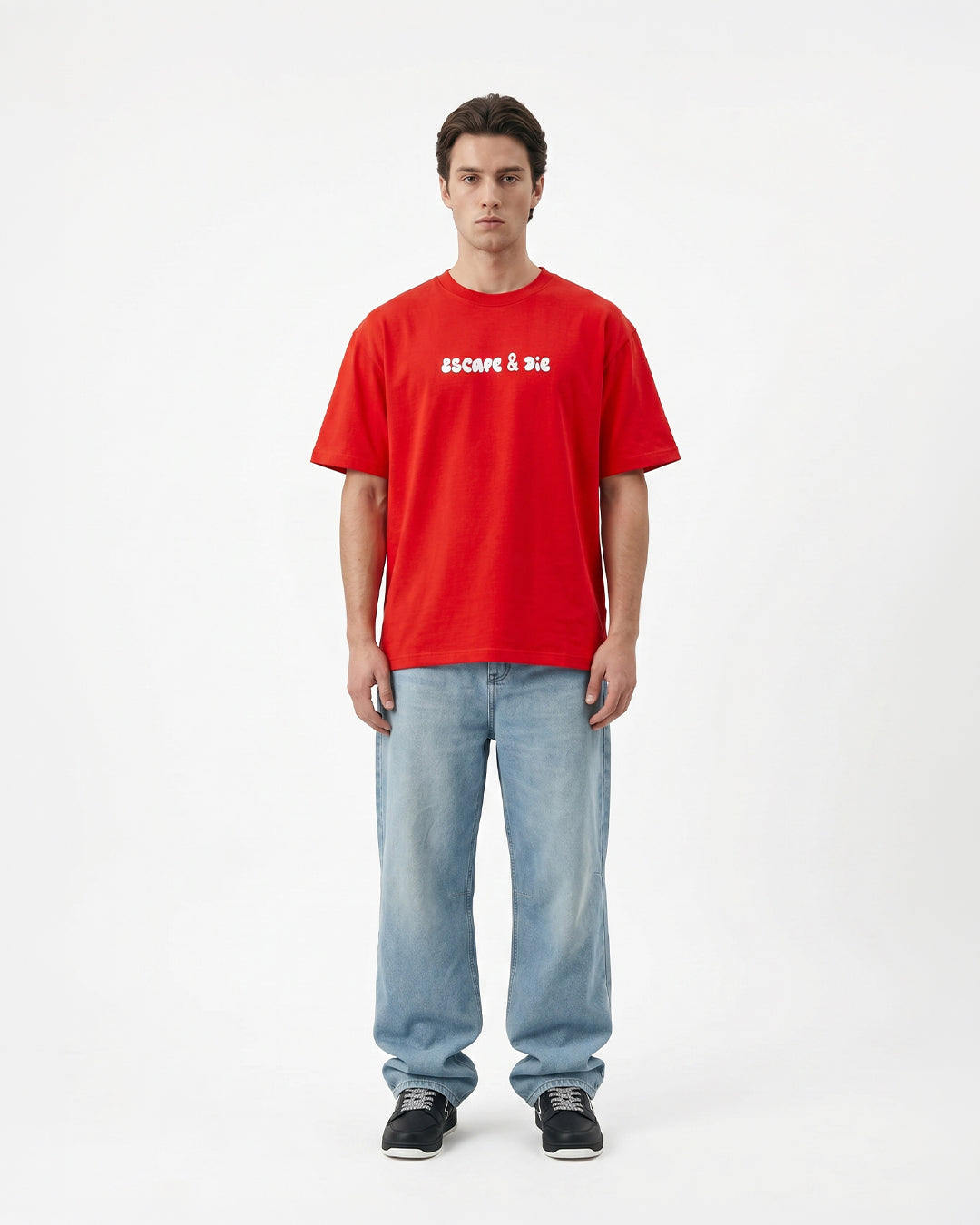 Ladder on the edge T-shirt -thumbmail-4