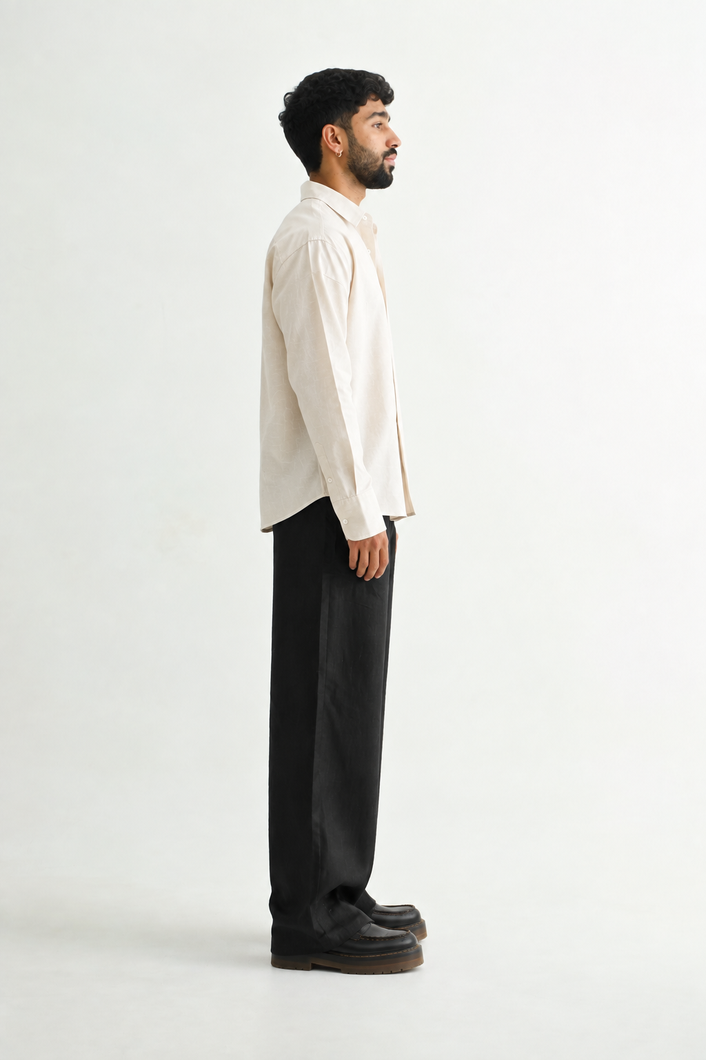 Off White & Black Linen Set-thumbmail-4