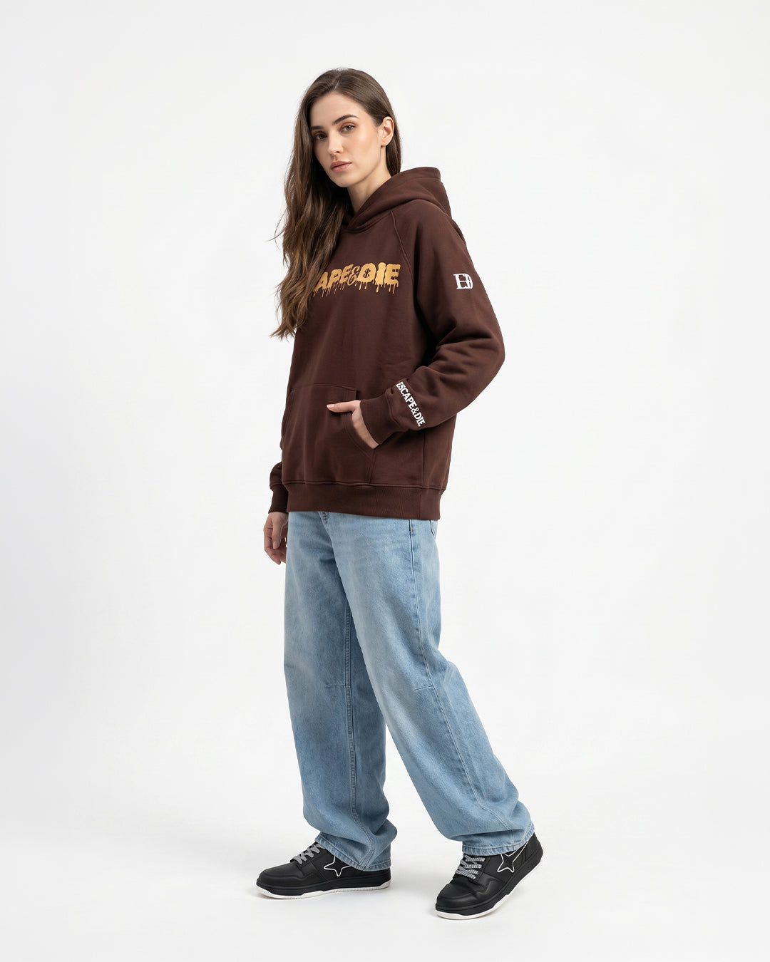 Book Brown Unisex Hoodie