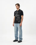 Escape Black Polo tee