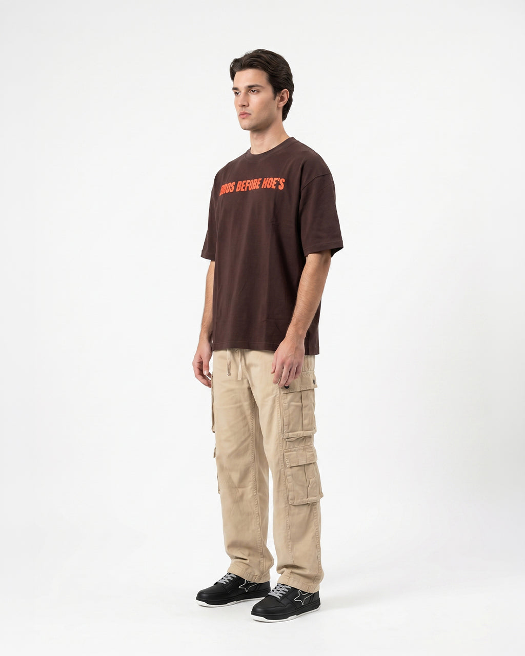 Escape Brown Oversize T-Shirt