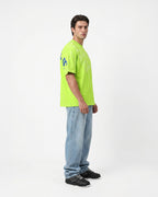 Escape Drop Shoulder Neon Oversize T-Shirt