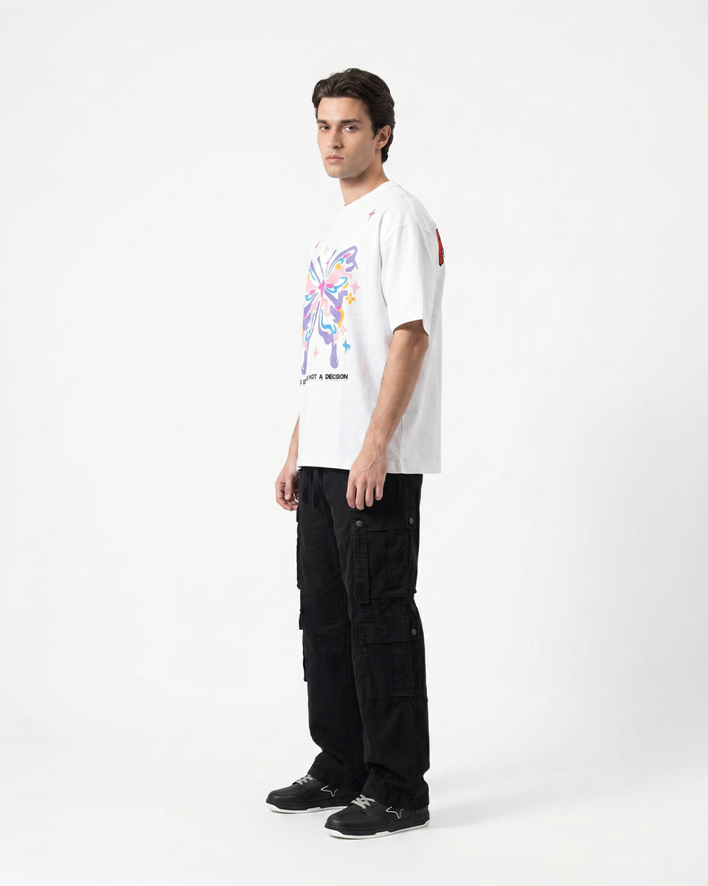 Escape White Private Oversize T-Shirt