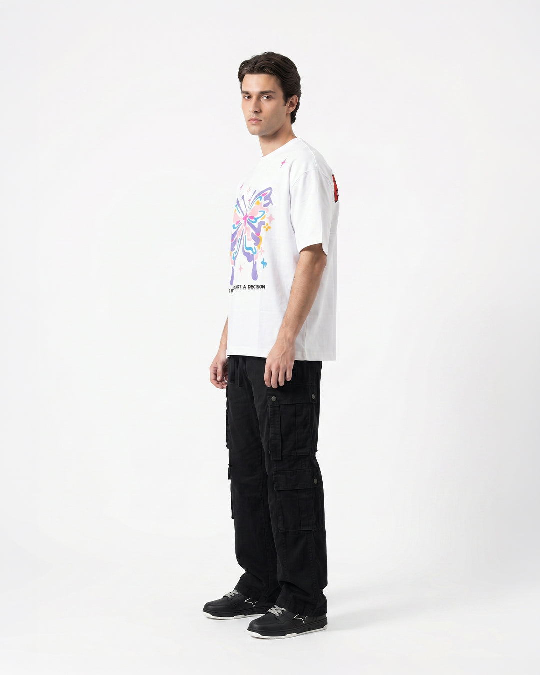 Escape White Private Oversize T-Shirt
