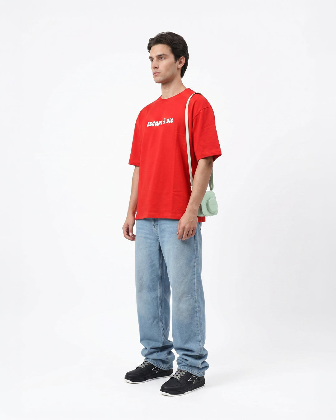 Ladder on the edge T-shirt 