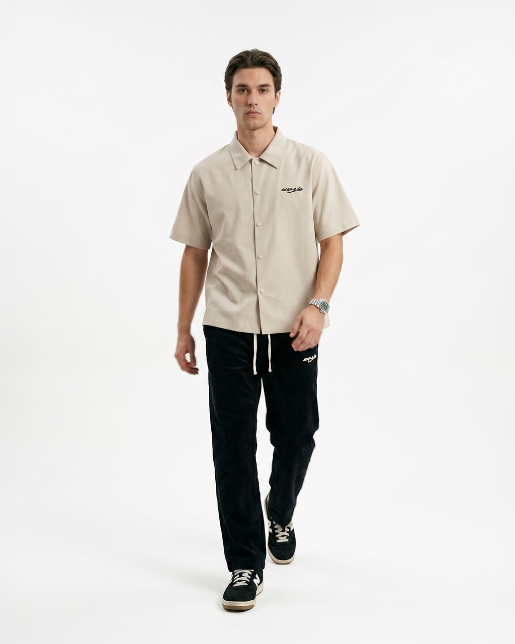 PURE ESCAPE LINEN SHIRT (BEIGE)