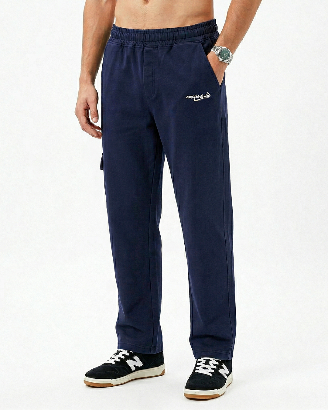 LAST ESCAPE SWEATPANT (NAVY BLUE)
