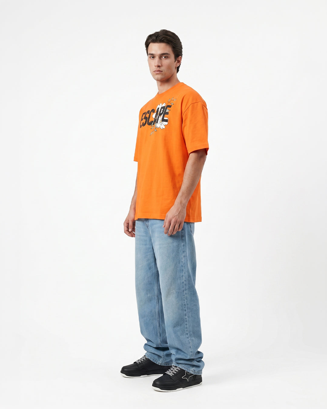 Escape Orange Oversize T-Shirt