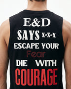 Escape Your Fear Tank Top/Sando