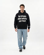 Music Sounds Better -black Unisex Hoodie