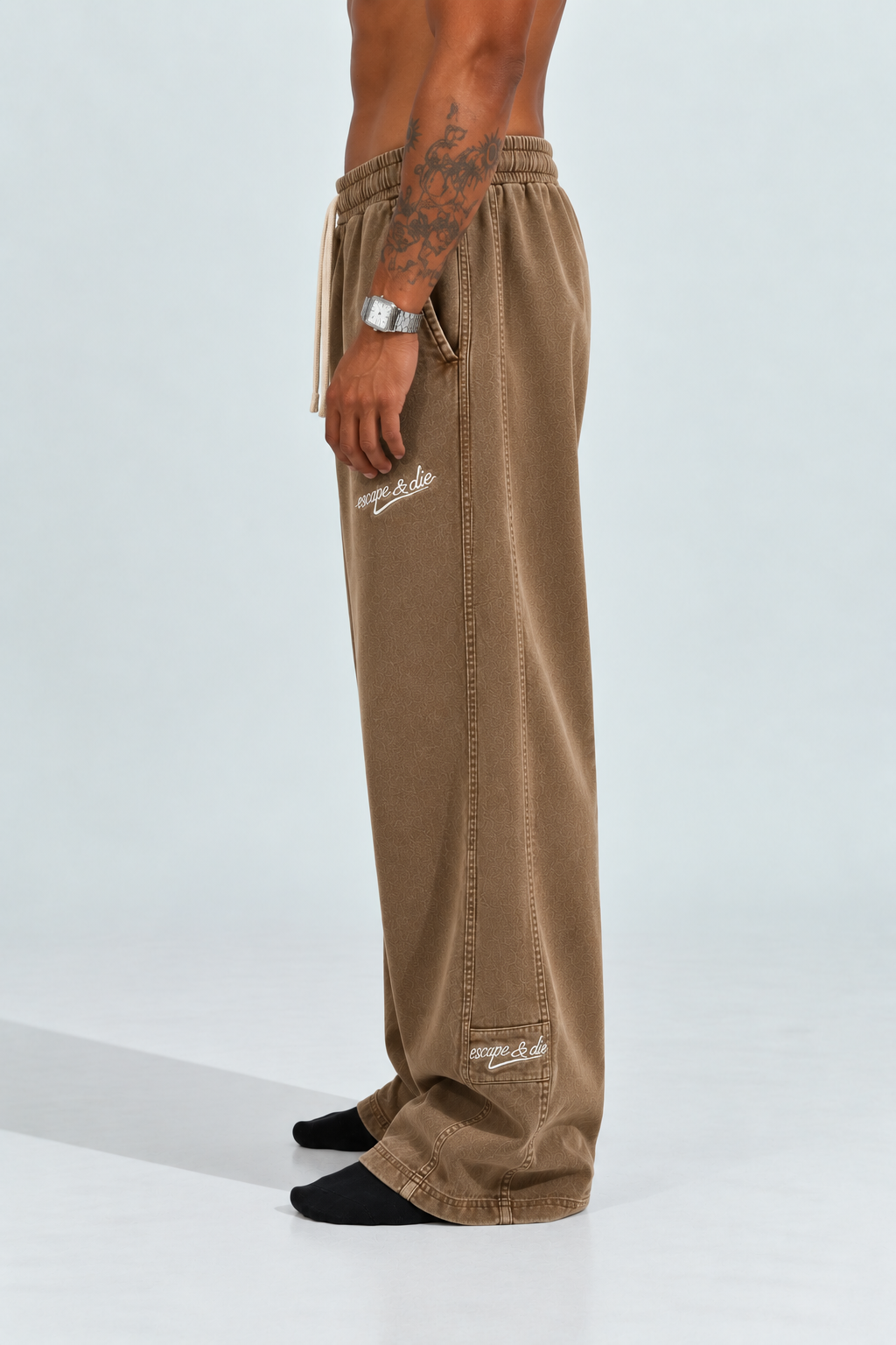 DESERT ESCAPE SWEATPANT (TAN)-thumbmail-2