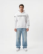 Escape Your Mind -white Unisex Hoodie