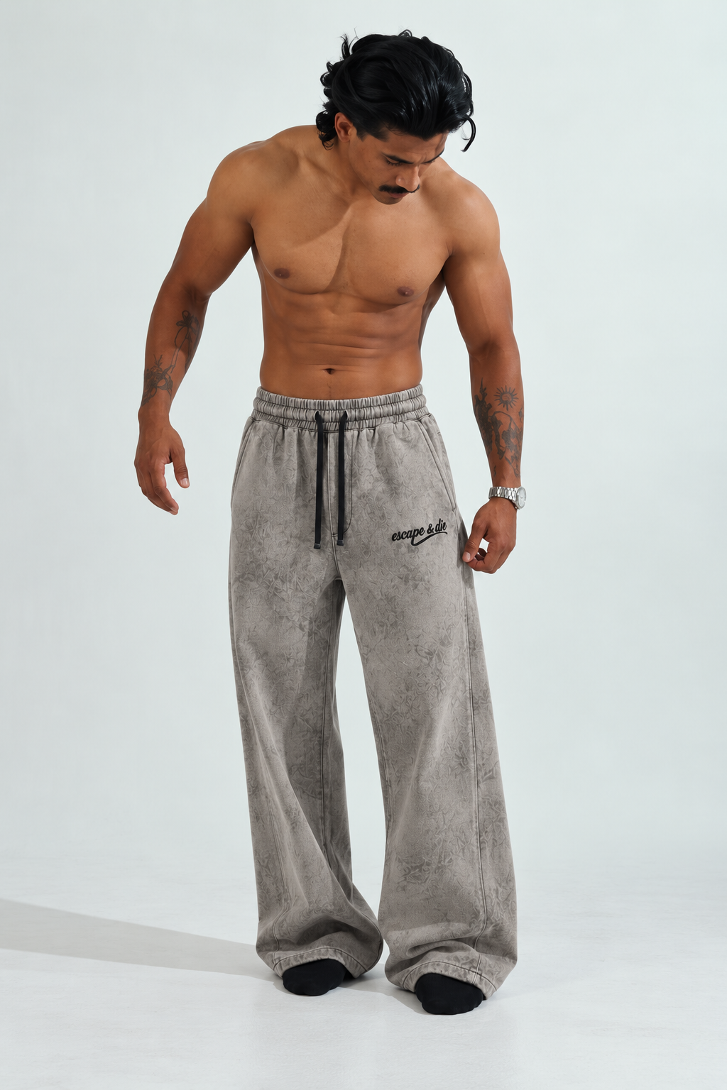 ASH FLOW SWEATPANT (STORM ASH)-thumbmail-5