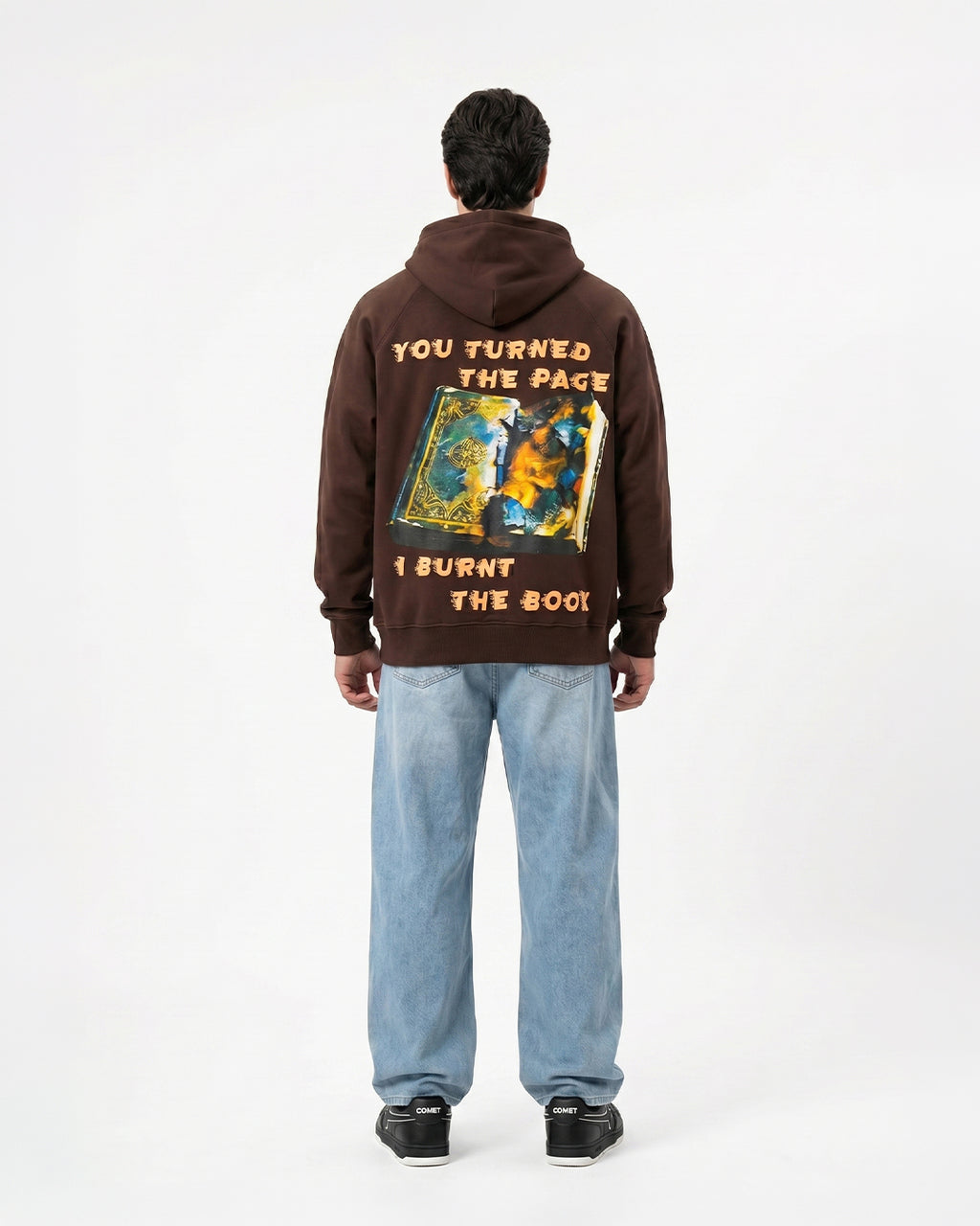Book Brown Unisex Hoodie