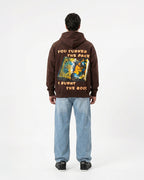 Book Brown Unisex Hoodie