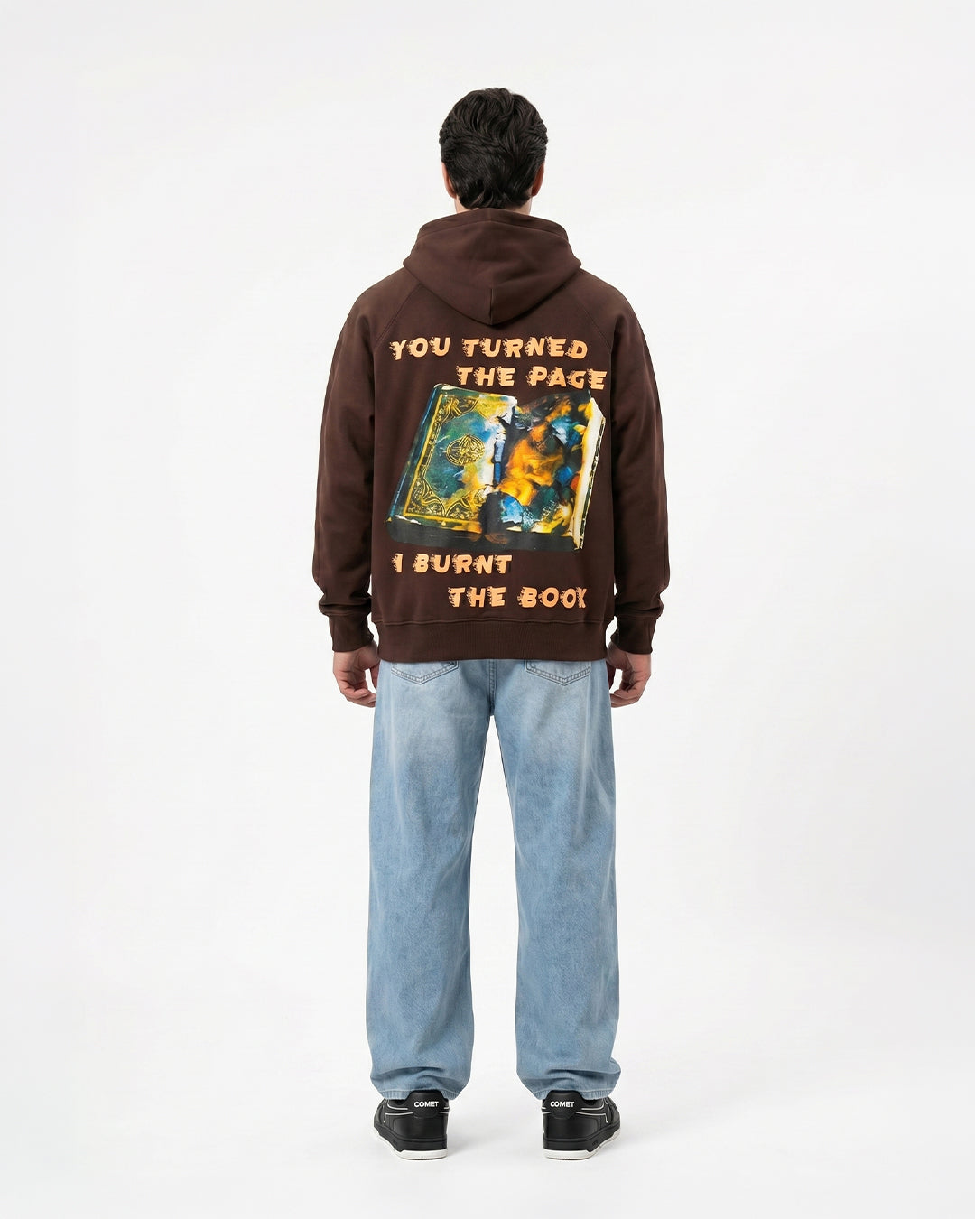Book Brown Unisex Hoodie
