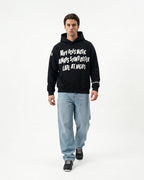 Music Sounds Better -black Unisex Hoodie