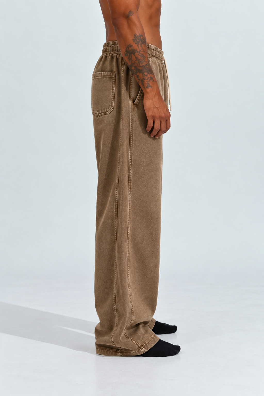 DESERT ESCAPE SWEATPANT (TAN)-thumbmail-3