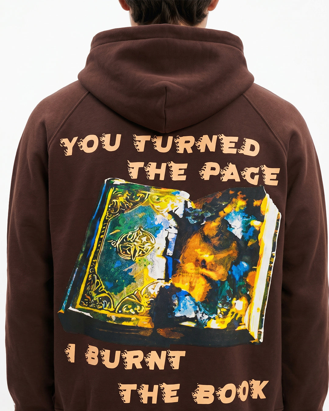 Book Brown Unisex Hoodie
