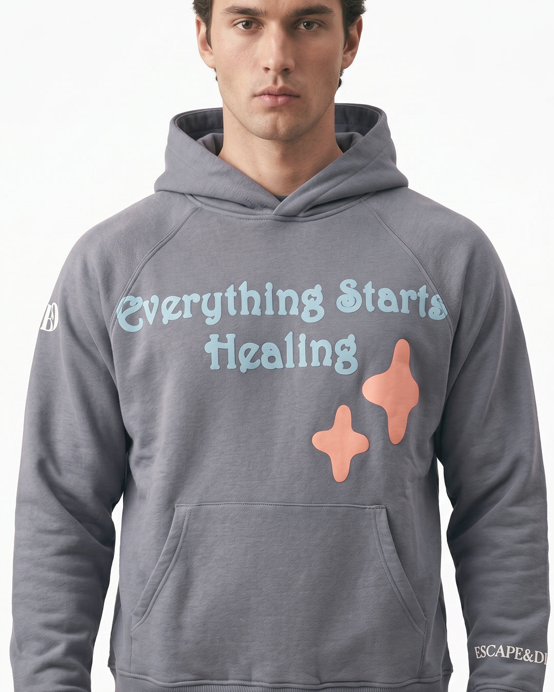 Feelings Grey Unisex Hoodie