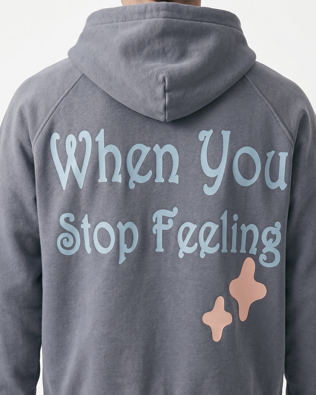 Feelings Grey Unisex Hoodie