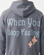 Feelings Grey Unisex Hoodie