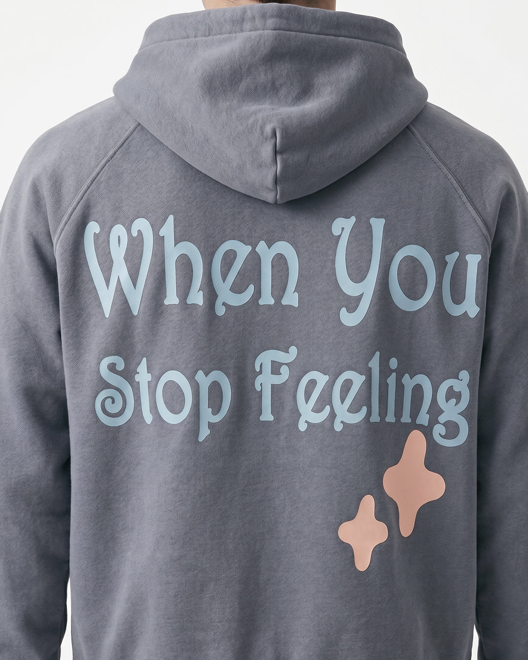 Feelings Grey Unisex Hoodie