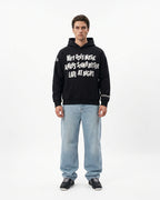 Music Sounds Better -black Unisex Hoodie