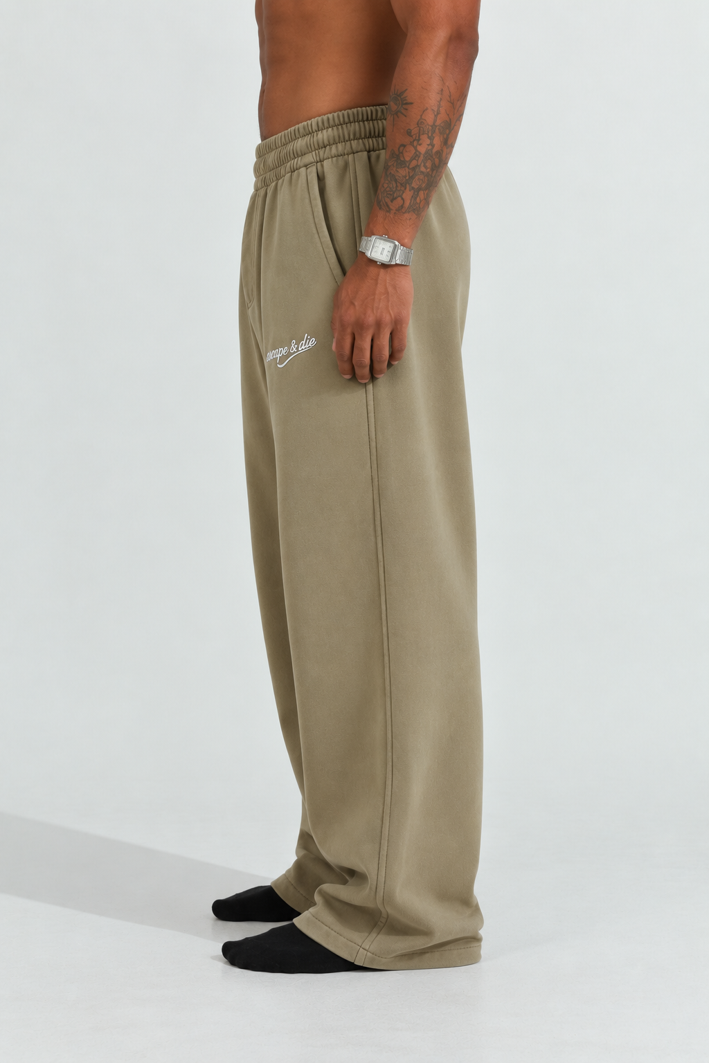 SAND MOTION SWEATPANT (BEIGE)-thumbmail-3